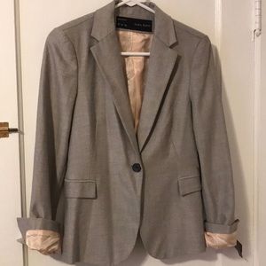 NWT Zara blazer, blush lining size medium